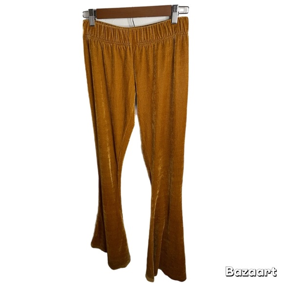 Lenni the Label Pants - LENNI the Label Golden Velvet Flared Leggings​